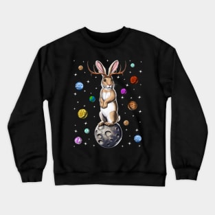 Jackalope Rabbit Crewneck Sweatshirt